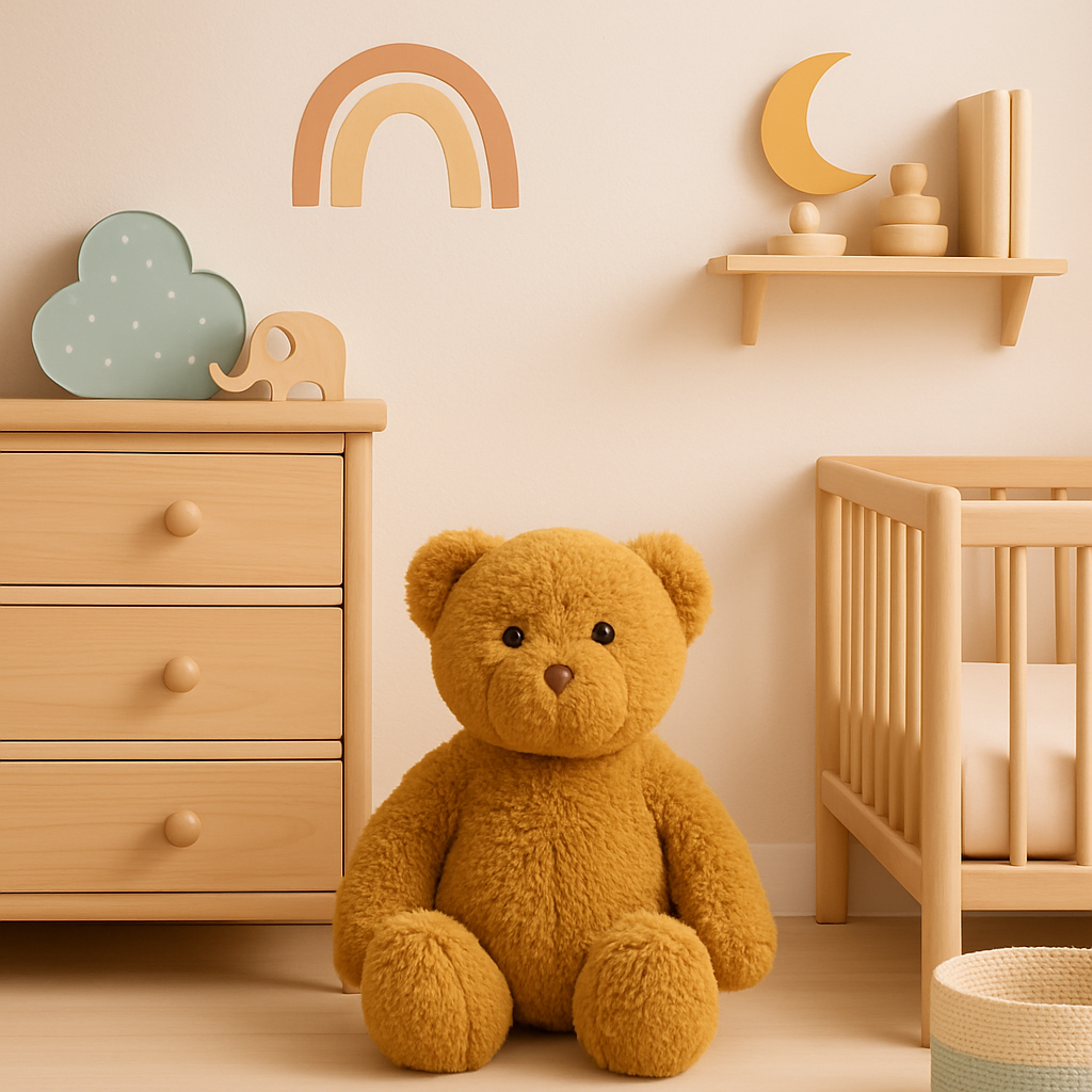Teddybär „Pelle“ – Kuscheliger Freund fürs Kinderzimmer